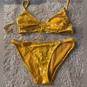 Matching bikini top and bottom